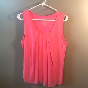 Pink Shell Tank NEVER WORN New York & Company